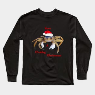 Crabby Christmas Long Sleeve T-Shirt